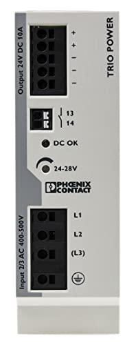 Phoenix Contact TRIO-PS-2G/3AC/24DC/10 3-Phasen 2-Kanal Getaktet DIN-Schienen Netzteil 240W, 400V ac, 24V dc / 10A Phoenix Contact TRIO-PS-2G/3AC/24DC/10 3-Phasen 2-Kanal Getaktet DIN-Schienen Netzteil 240W, 400V ac, 24V dc / 10A von PHOENIX CONTACT