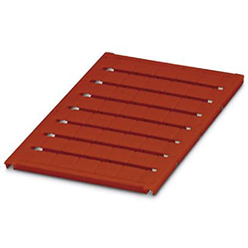 PHOENIX CONTACT UC-TM 12 RD Marker für Klemmen, 11.45mm x 10.5 mm Schriftfeldgröße, 40 Einzelschilder, Rot, 10 Stück PHOENIX CONTACT UC-TM 12 RD Marker für Klemmen, 11.45mm x 10.5 mm Schriftfeldgröße, 40 Einzelschilder, Rot, 10 Stück von PHOENIX CONTACT