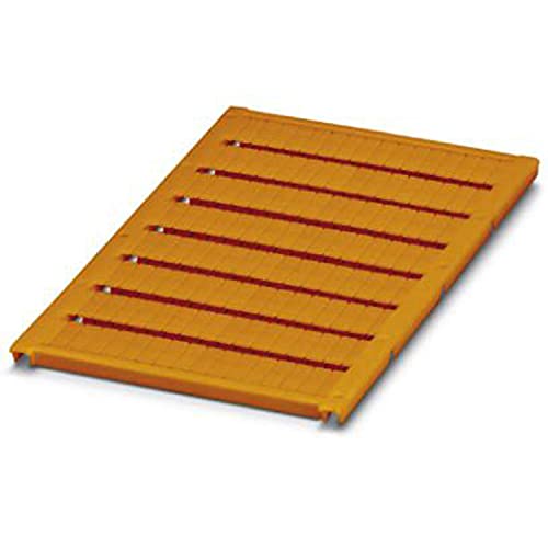 PHOENIX CONTACT UC-TM 4 OG Leitermarker, 3.5mm x 10.5 mm Schriftfeldgröße, 120 Einzelschilder, Weiß, 10 Stück PHOENIX CONTACT UC-TM 4 OG Leitermarker, 3.5mm x 10.5 mm Schriftfeldgröße, 120 Einzelschilder, Weiß, 10 Stück von PHOENIX CONTACT