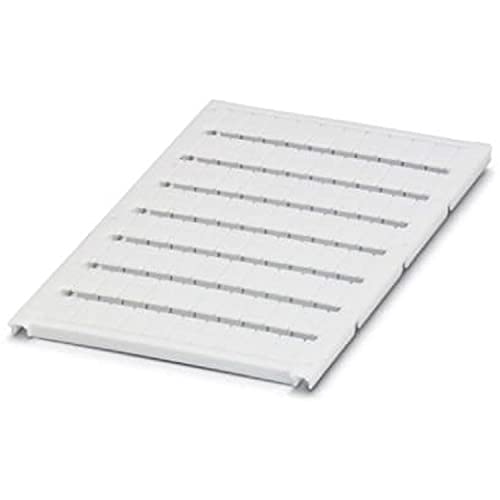 PHOENIX CONTACT UC-TM 6 CUS Marker für Klemmen, 6.2 mm Klemmenbreite, 5.6 mm x 10.5 mm Schriftfeldgröße, Weiß von PHOENIX CONTACT
