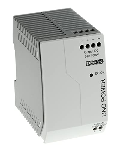 Phoenix Contact UNO-PS/1AC/24DC/100W -Phasen Getaktet DIN-Schienen Netzteil 100W, 85 → 264V ac, 24V dc / 4.2A von PHOENIX CONTACT