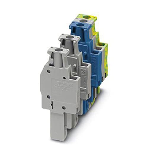 PHOENIX CONTACT UPBV 2,5/1-L Stecker, Schraubanschluss, 1 Polzahl, 0.14 mm²- 4 mm² Querschnitt, 26 - 12 AWG, 5.2 mm Breite, Grau, 50 Stück PHOENIX CONTACT UPBV 2,5/1-L Stecker, Schraubanschluss, 1 Polzahl, 0.14 mm²- 4 mm² Querschnitt, 26 - 12 AWG, 5.2 mm Breite, Grau, 50 Stück von PHOENIX CONTACT
