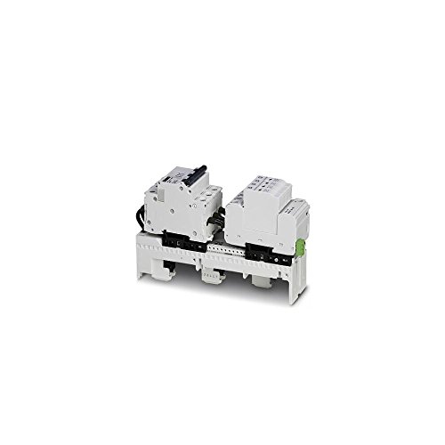 PHOENIX CONTACT VAL-CP-MOSO 60-3S-FM Kombination aus Überspannungsschutz Typ 2 und Sicherungssicherung für Ableiter mit Ableiterüberwachung, 5-Leiter-Systemdesign (L1, L2, L3, N, PE) von PHOENIX CONTACT