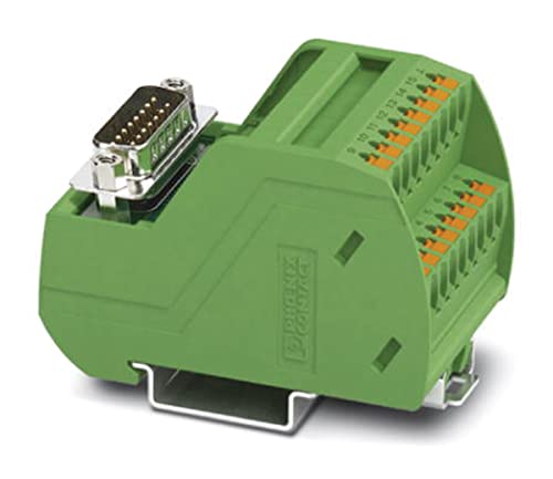 PHOENIX CONTACT VIP-2/PT/D15SUB/F Varioface-Modul mit Steckanschluss und D-Sub-Miniatur-Steckdosenleiste, 15 Positionen von PHOENIX CONTACT