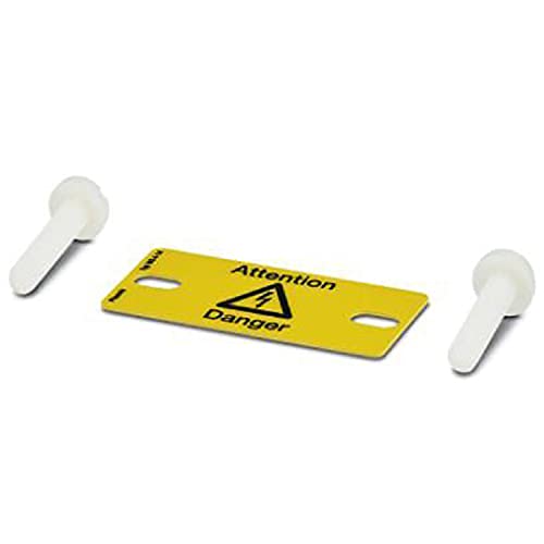 PHOENIX CONTACT WS 4-14 Warnschild, Platte, 3.240g, Orange, 10 Stück PHOENIX CONTACT WS 4-14 Warnschild, Platte, 3.240g, Orange, 10 Stück von PHOENIX CONTACT