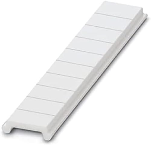 PHOENIX CONTACT ZBF 3.5:UNBEDRUCKT Flach Zackband, 3.5mm Breite, 3.5mm x 5.2mm Schriftfeldgröße, 10 Einzelschilder, Weiß, 10 Stück PHOENIX CONTACT ZBF 3.5:UNBEDRUCKT Flach Zackband, 3.5mm Breite, 3.5mm x 5.2mm Schriftfeldgröße, 10 Einzelschilder, Weiß, 10 Stück von PHOENIX CONTACT
