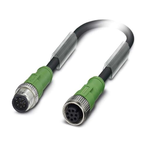 Phoenix 1522671 0.3 m Black, Grey Signal Cable – Signal Cables (0.3 m, M12, Black, Grey) von PHOENIX CONTACT