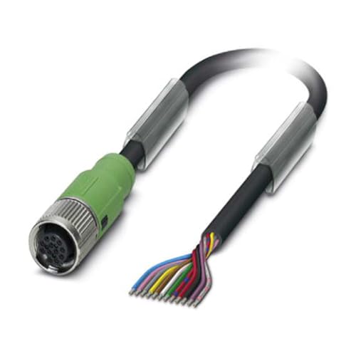 Phoenix 1554885 10 m Black Signal Cable – Signal Cables M12, Black von PHOENIX CONTACT