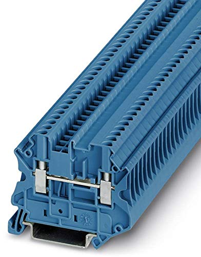 Phoenix Contact 5-MTD BU, UT 2 Reihenklemme Blau, 4mm², 800 V / 24A, Packung a 50 Stück Phoenix Contact 5-MTD BU, UT 2 Reihenklemme Blau, 4mm², 800 V / 24A, Packung a 50 Stück von PHOENIX CONTACT
