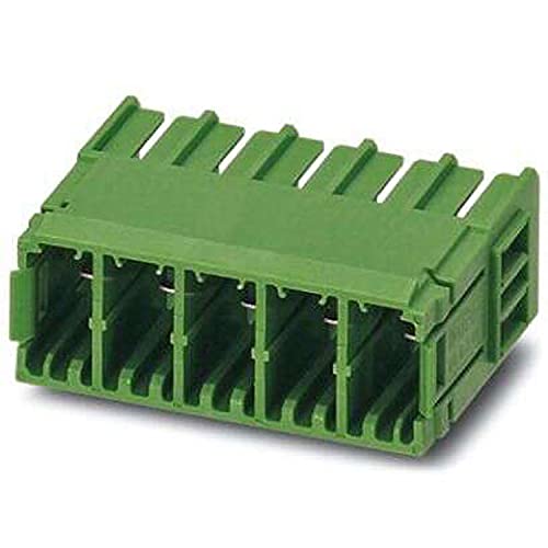 Phoenix Contact 62 BD:A1-SERD, PC 5/4-ST2-7 Steckbarer Klemmenblock Header 4-Kontakte 7.62mm-Raster, Packung a 50 Stück Phoenix Contact 62 BD:A1-SERD, PC 5/4-ST2-7 Steckbarer Klemmenblock Header 4-Kontakte 7.62mm-Raster, Packung a 50 Stück von PHOENIX CONTACT