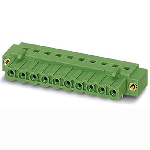 Phoenix Contact IC 2.5/12-GF-5.08 Steckbarer Klemmenblock Invertierte Stiftleiste 12-Kontakte 5.08mm-Raster gewinkelt von PHOENIX CONTACT