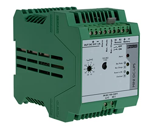 Phoenix Contact MINI-DC-UPS/24DC/2 DIN-Schienen USV Stromversorgung 48W, 24V dc / 2A von PHOENIX CONTACT