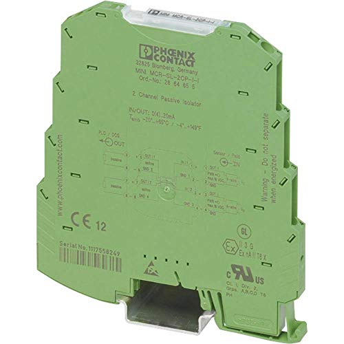 Phoenix Contact MINI MCR Signalwandler, Schleifengespeister Isolator 18V, Strom 0 → 20mA EIN/Strom 0 → von PHOENIX CONTACT