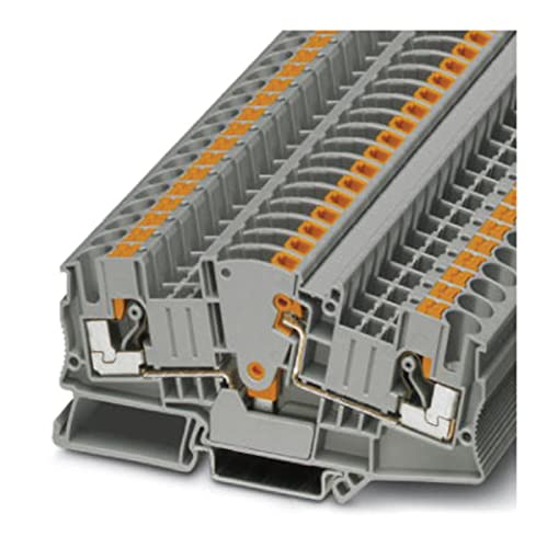 Phoenix Contact PTME 6 HV Prüftrennklemmenblock Einfach Grau, 0.5 → 10mm², 1 kV / 30A, Packung a 50 Stück Phoenix Contact PTME 6 HV Prüftrennklemmenblock Einfach Grau, 0.5 → 10mm², 1 kV / 30A, Packung a 50 Stück von PHOENIX CONTACT