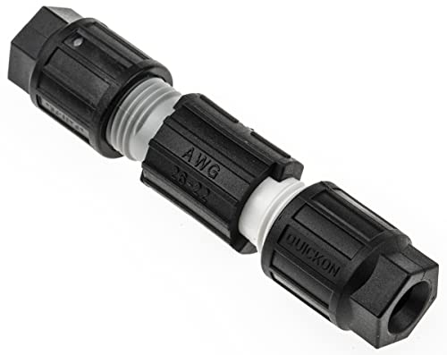 Phoenix Contact Q 0.34 Rundsteckverbinder Buchse 4-polig / 5.0A IP65, IP67 von Phoenix Contact