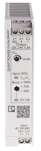 Phoenix Contact QUINT4-PS/1AC/24DC/1.3/SC Switch-Mode DIN-Schienen Netzteil 30W, 230V ac, 24V dc / 1.3A von PHOENIX CONTACT