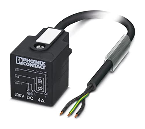 Phoenix Contact SAC-3P-5 konfektioniertes Sensorkabel 3-adrig, DIN 43650 Form A Stecker gerade/offenes Ende, Länge 5m Phoenix Contact SAC-3P-5 konfektioniertes Sensorkabel 3-adrig, DIN 43650 Form A Stecker gerade/offenes Ende, Länge 5m von PHOENIX CONTACT