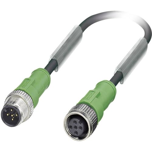 Phoenix Contact SAC-5P-M12MS/0.3-PUR/M12FS konfektioniertes Sensorkabel 5-adrig Buchse gerade / M12 Stecker gerade, von PHOENIX CONTACT