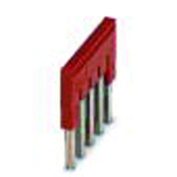 Phoenix Contact Steckbrücke 5p. rt FBS 5-5, Rot, Elektroinstallation von Phoenix Contact
