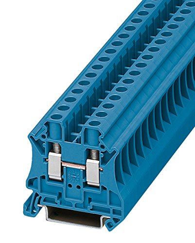 Phoenix Safe CONTACT Durchgangsklemme UT 6 BU, 50 Stück, 3044144 Blau AWG 24 - 8 von PHOENIX CONTACT