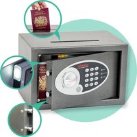 Phoenix Safe - Phoenix SS0801ED - Einwurftresor - elektronisches Tastenschloss - Grösse 1 - Grau von PHOENIX SAFE