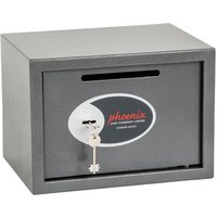 Phoenix Safe - Phoenix Vela Deposit Home & Office SS0802KD Größe 2 Sicherheitstresor mit Schlüsselschloss von PHOENIX SAFE