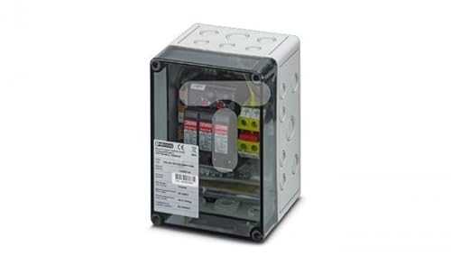 PHOENIX Generatoranschlusskasten SOL-SC-1ST-0-DC-1MPPT-2000, 58 cm x 32 cm, Edelstahl, Pulverbeschichtet, Robust, Industriell, Technischer Raum, Indoor von Phoenix