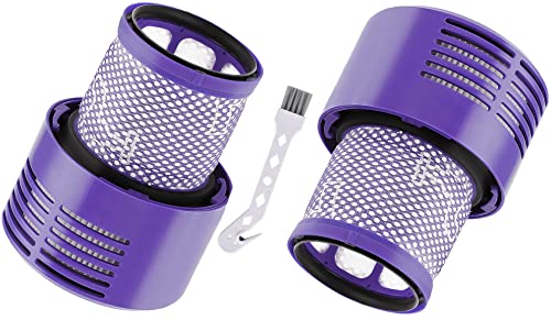 Filter für Dyson V10 Ersatzfilter 969082-01 Staubsauger Serie Cyclone V10 Absolute Animal Motorhead [2 Stück] Phonillico von PHONILLICO