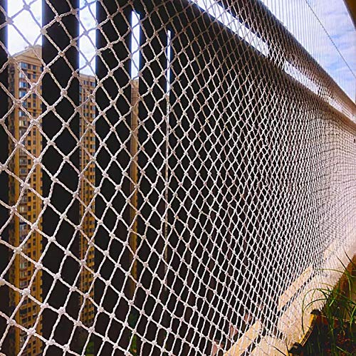 Sicherheitsseil Netz 1m 2m 3m 4m 5m 6m Trennnetz Schutznetz Dekoratives Netz Anti Fall Netz Zaun Netze Innen Außenbalkon Terrasse Zaun Sicherheitsnetz Decke Hängende Brücke Dekor(Size:1*10m（3*33ft）) von PHONME