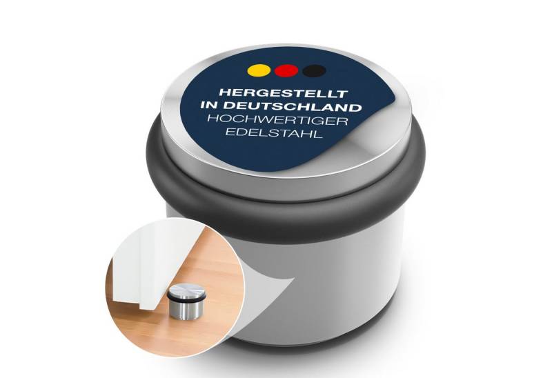 PHOS Design Bodentürstopper zur Verschraubung, Edelstahl massiv PHOS Design Bodentürstopper zur Verschraubung, Edelstahl massiv von PHOS Design