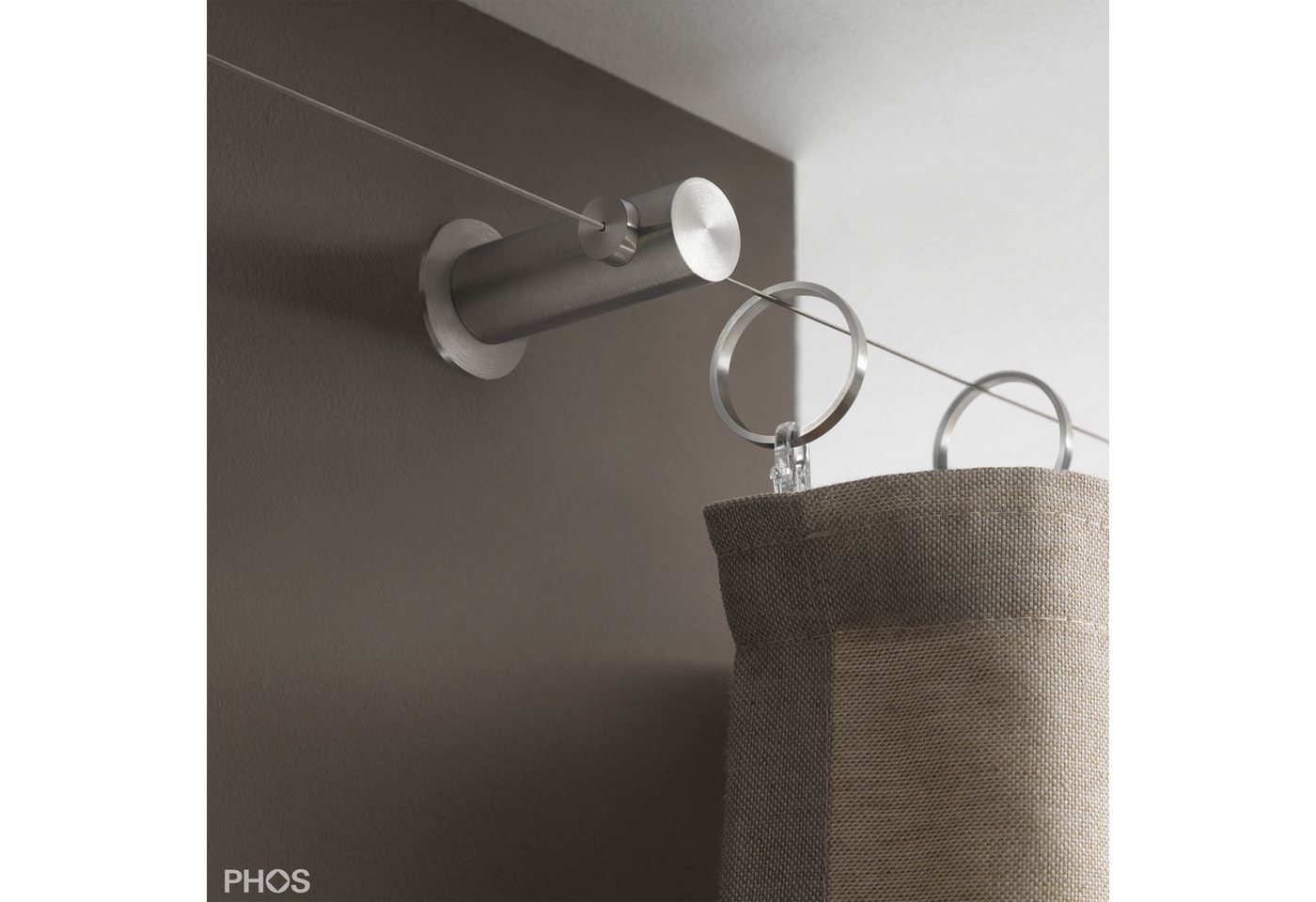 PHOS Design Seilspanngarnitur Seilzwischenträger für PHOS Seilspannsysteme, PHOS Seilspannsysteme, Edelstahl PHOS Design Seilspanngarnitur Seilzwischenträger für PHOS Seilspannsysteme, PHOS Seilspannsysteme, Edelstahl von PHOS Design