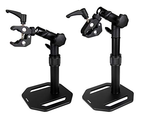 Photecs® Dritte Hand V1, Objekthalter, Werkzeughalter, höhenverstellbar bis ca. 37 cm, f. Lötkolben, Werkzeuge usw., Klemmt von 1 mm bis 54 mm, für Reparatur, Hobby, Handwerk, usw. von PHOTECS