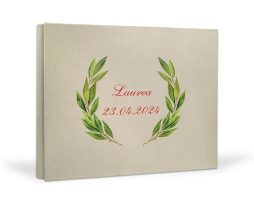 PHOTOCITY Gästebuch Hochzeitsgästebuch, Hardcover – personalisiertes Hochzeitsgästebuch – Hochzeits-Widmungsbuch (Camoscio, 30x25 100 pagine) von PHOTOCITY