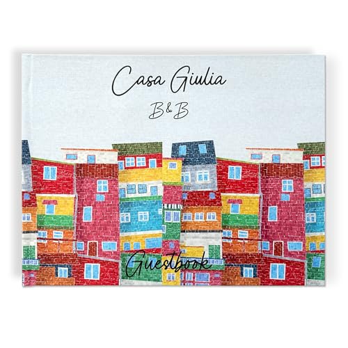 PHOTOCITY-Gästebuch, Willkommensbuch für Ferienhäuser, B&B-Gästebuch, Gästebuch für Bewertungen, Gästebuch für Touristenvermietungen, Stadtthema (Città) von PHOTOCITY