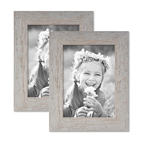 Bilderrahmen 13x18 cm Holz Grau, 2er Set Echtholz-Rahmen rustikal, Strandhaus, Made in Germany, Echtglas, zum Aufhängen & Aufstellen, extra Zubehör - Treibholzlook mit einem Hauch Küstenflair Bilderrahmen 13x18 cm Holz Grau, 2er Set Echtholz-Rahmen rustikal, Strandhaus, Made in Germany, Echtglas, zum Aufhängen & Aufstellen, extra Zubehör - Treibholzlook mit einem Hauch Küstenflair von PHOTOLINI