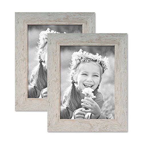 Bilderrahmen 15x20 cm Holz Grau, 2er Set Echtholz-Rahmen rustikal, Strandhaus, Made in Germany, Echtglas, zum Aufhängen & Aufstellen, extra Zubehör - Treibholzlook mit einem Hauch Küstenflair Bilderrahmen 15x20 cm Holz Grau, 2er Set Echtholz-Rahmen rustikal, Strandhaus, Made in Germany, Echtglas, zum Aufhängen & Aufstellen, extra Zubehör - Treibholzlook mit einem Hauch Küstenflair von PHOTOLINI