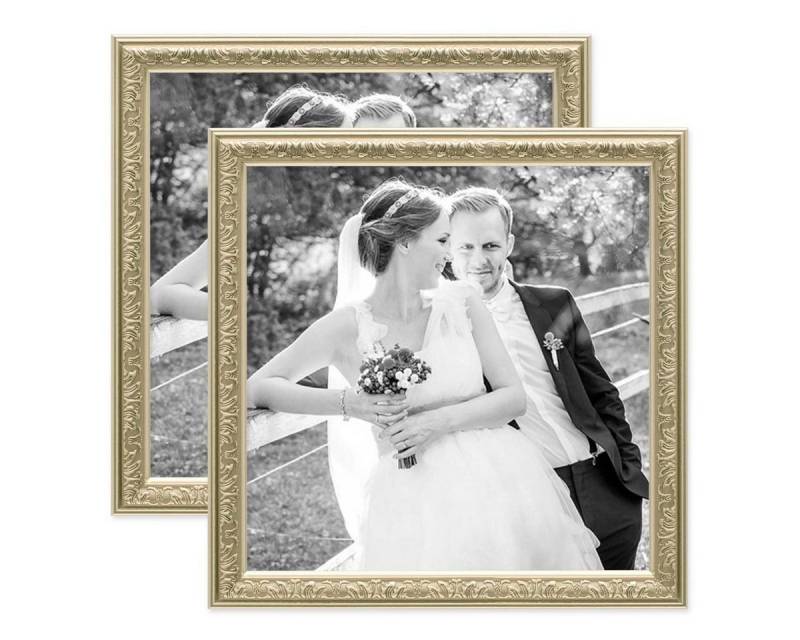 PHOTOLINI Bilderrahmen 2er Set Kunststoff-Rahmen im nostalgischen Ornament-Design PHOTOLINI Bilderrahmen 2er Set Kunststoff-Rahmen im nostalgischen Ornament-Design von PHOTOLINI