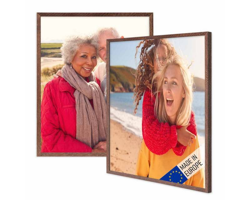PHOTOLINI Bilderrahmen 2er Set Massivholz-Rahmen Modern Zeitlos mit Acrylglasscheibe PHOTOLINI Bilderrahmen 2er Set Massivholz-Rahmen Modern Zeitlos mit Acrylglasscheibe von PHOTOLINI