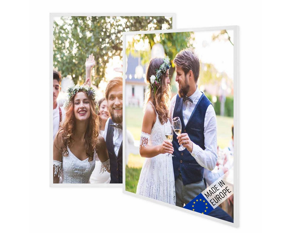 PHOTOLINI Bilderrahmen 2er Set Massivholz-Rahmen Modern Zeitlos mit Acrylglasscheibe PHOTOLINI Bilderrahmen 2er Set Massivholz-Rahmen Modern Zeitlos mit Acrylglasscheibe von PHOTOLINI