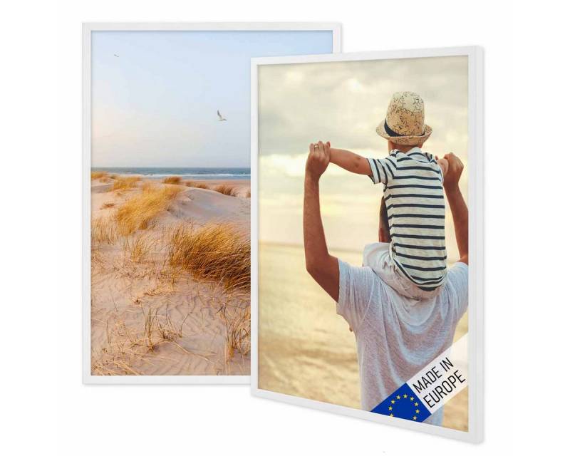 PHOTOLINI Bilderrahmen 2er Set Massivholz-Rahmen Modern Zeitlos mit Acrylglasscheibe PHOTOLINI Bilderrahmen 2er Set Massivholz-Rahmen Modern Zeitlos mit Acrylglasscheibe von PHOTOLINI