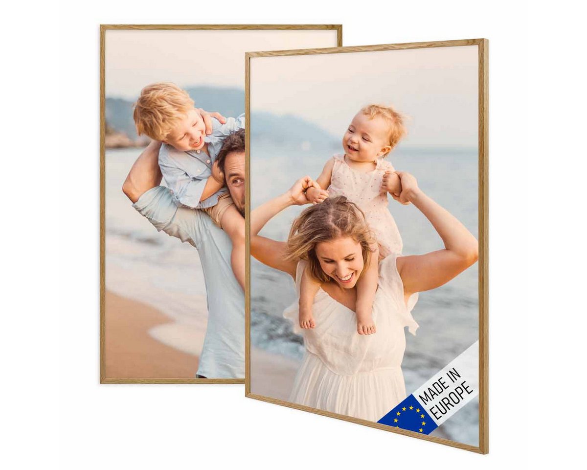 PHOTOLINI Bilderrahmen 2er Set Massivholz-Rahmen Modern Zeitlos mit Acrylglasscheibe PHOTOLINI Bilderrahmen 2er Set Massivholz-Rahmen Modern Zeitlos mit Acrylglasscheibe von PHOTOLINI
