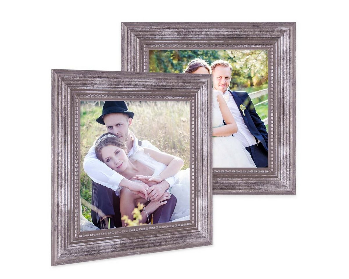 PHOTOLINI Bilderrahmen 2er Set Massivholz-Rahmen im edlen Barock-Design PHOTOLINI Bilderrahmen 2er Set Massivholz-Rahmen im edlen Barock-Design von PHOTOLINI