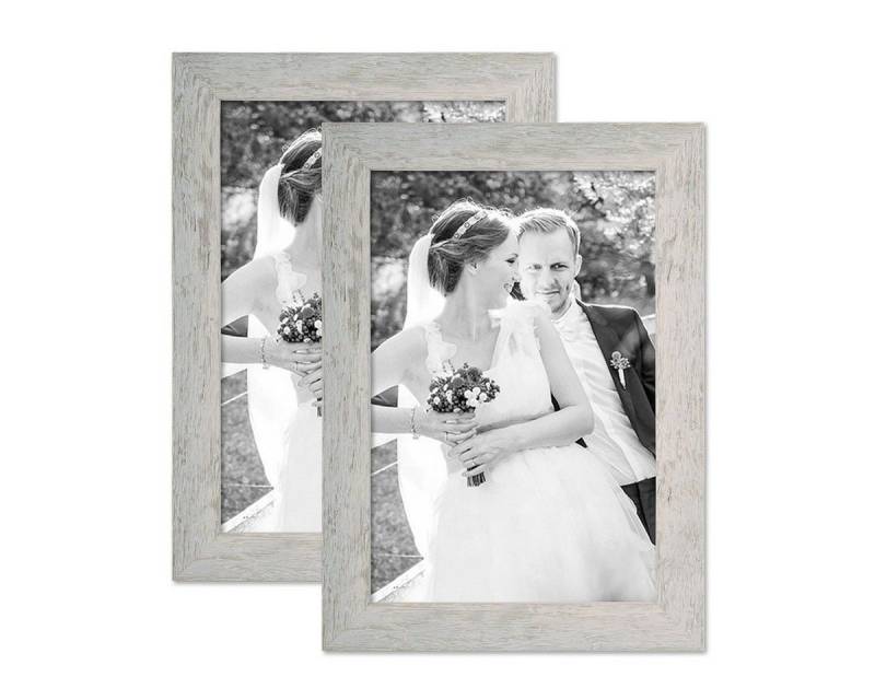 PHOTOLINI Bilderrahmen 2er Set Strandhaus Rustikal Massivholz PHOTOLINI Bilderrahmen 2er Set Strandhaus Rustikal Massivholz von PHOTOLINI