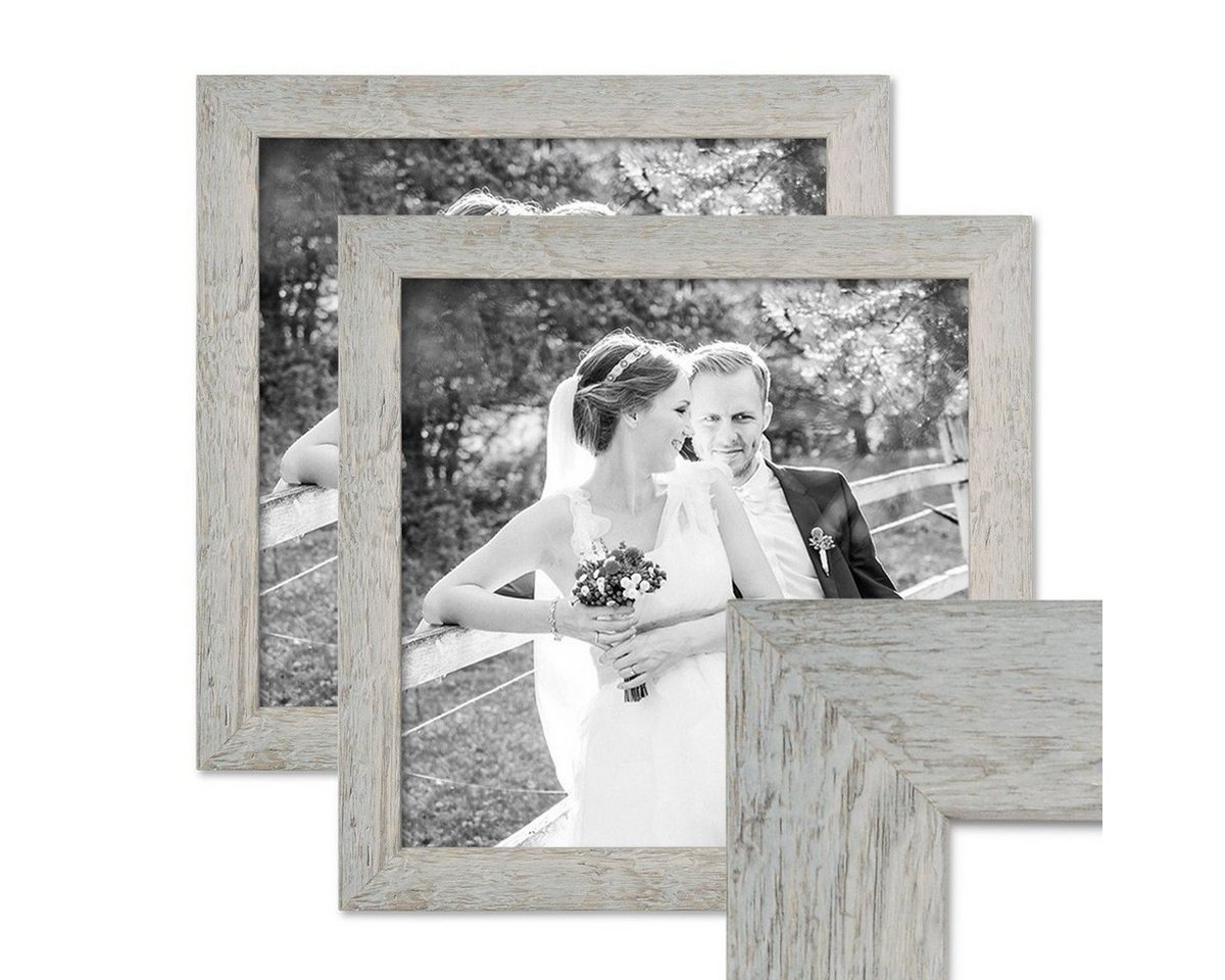 PHOTOLINI Bilderrahmen 2er Set Strandhaus Rustikal Massivholz PHOTOLINI Bilderrahmen 2er Set Strandhaus Rustikal Massivholz von PHOTOLINI