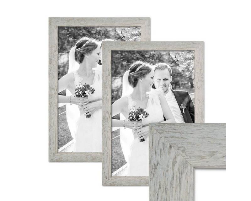 PHOTOLINI Bilderrahmen 2er Set Strandhaus Rustikal Massivholz PHOTOLINI Bilderrahmen 2er Set Strandhaus Rustikal Massivholz von PHOTOLINI