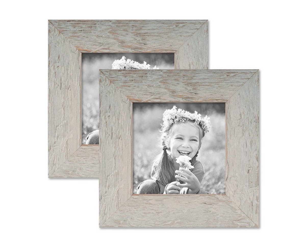 PHOTOLINI Bilderrahmen 2er Set Strandhaus Rustikal Massivholz PHOTOLINI Bilderrahmen 2er Set Strandhaus Rustikal Massivholz von PHOTOLINI