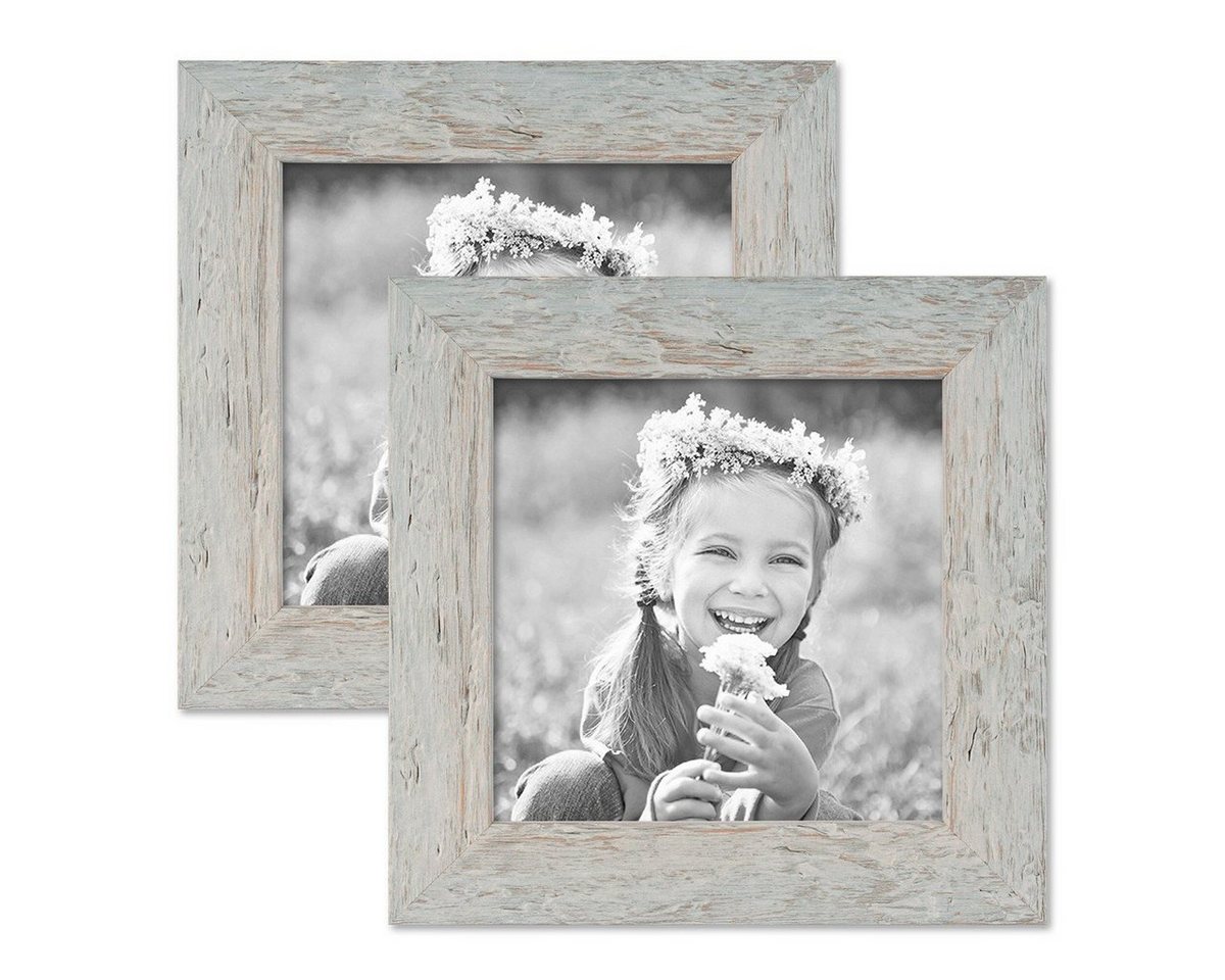 PHOTOLINI Bilderrahmen 2er Set Strandhaus Rustikal Massivholz PHOTOLINI Bilderrahmen 2er Set Strandhaus Rustikal Massivholz von PHOTOLINI