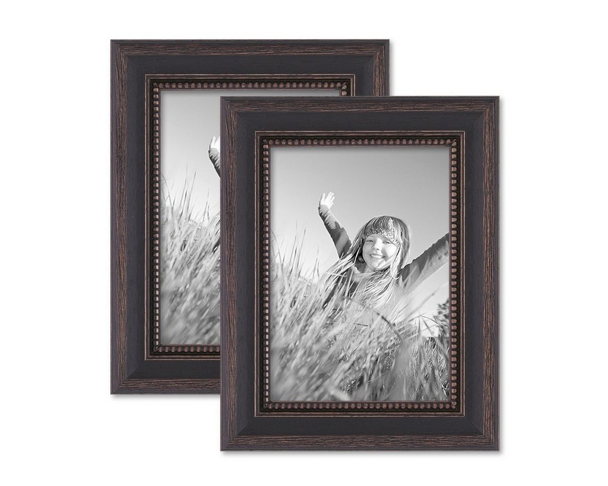 PHOTOLINI Bilderrahmen 2er Set im Shabby-Chic Landhaus-Stil Massivholz PHOTOLINI Bilderrahmen 2er Set im Shabby-Chic Landhaus-Stil Massivholz von PHOTOLINI