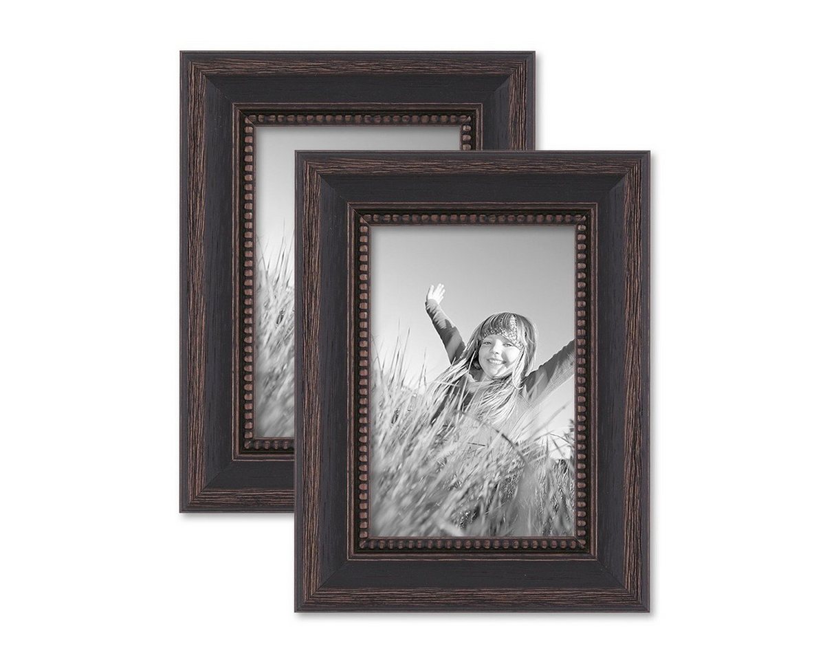 PHOTOLINI Bilderrahmen 2er Set im Shabby-Chic Landhaus-Stil Massivholz PHOTOLINI Bilderrahmen 2er Set im Shabby-Chic Landhaus-Stil Massivholz von PHOTOLINI