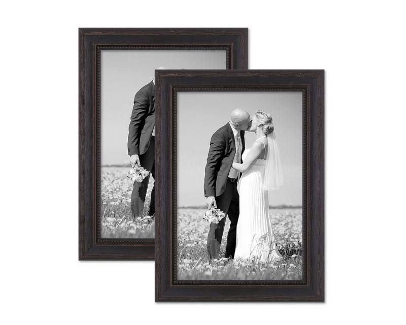 PHOTOLINI Bilderrahmen 2er Set im Shabby-Chic Landhaus-Stil Massivholz PHOTOLINI Bilderrahmen 2er Set im Shabby-Chic Landhaus-Stil Massivholz von PHOTOLINI